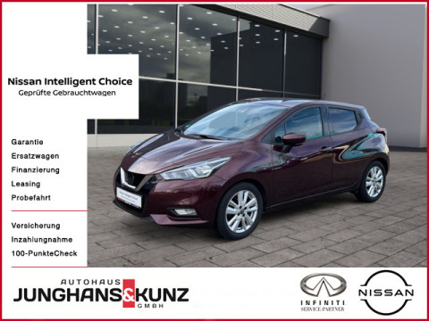 Automodell: Micra in der Farbe rot