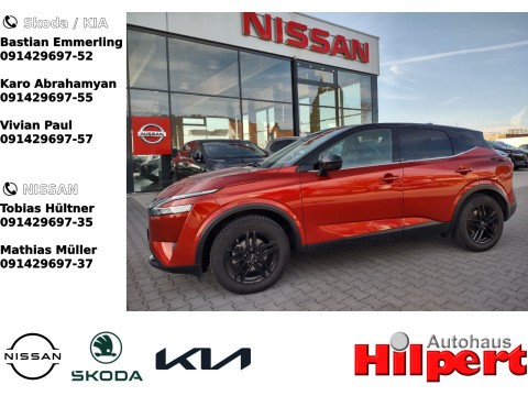 Ansicht 1 - Gebrauchtwagen Fahrzeug, Modell Qashqai der Marke Nissan von Verkäufer Autohaus Karl Hilpert GmbH