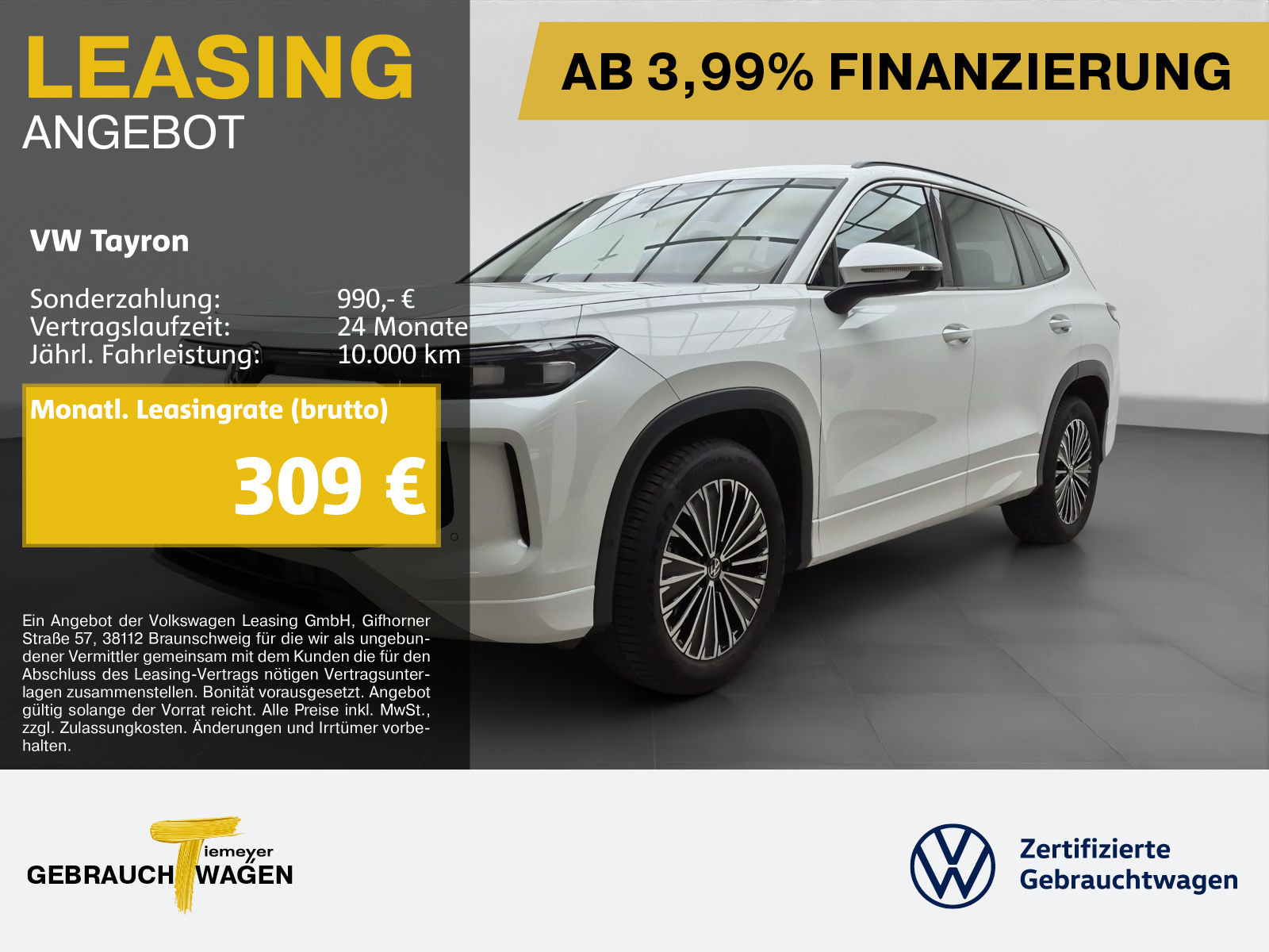 Volkswagen Tayron 1.5 eTSI