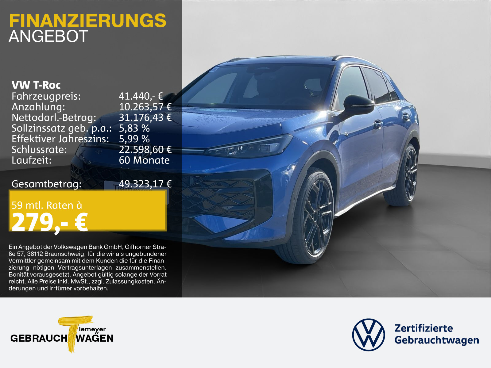 Volkswagen T-Roc 1.5 eTSI