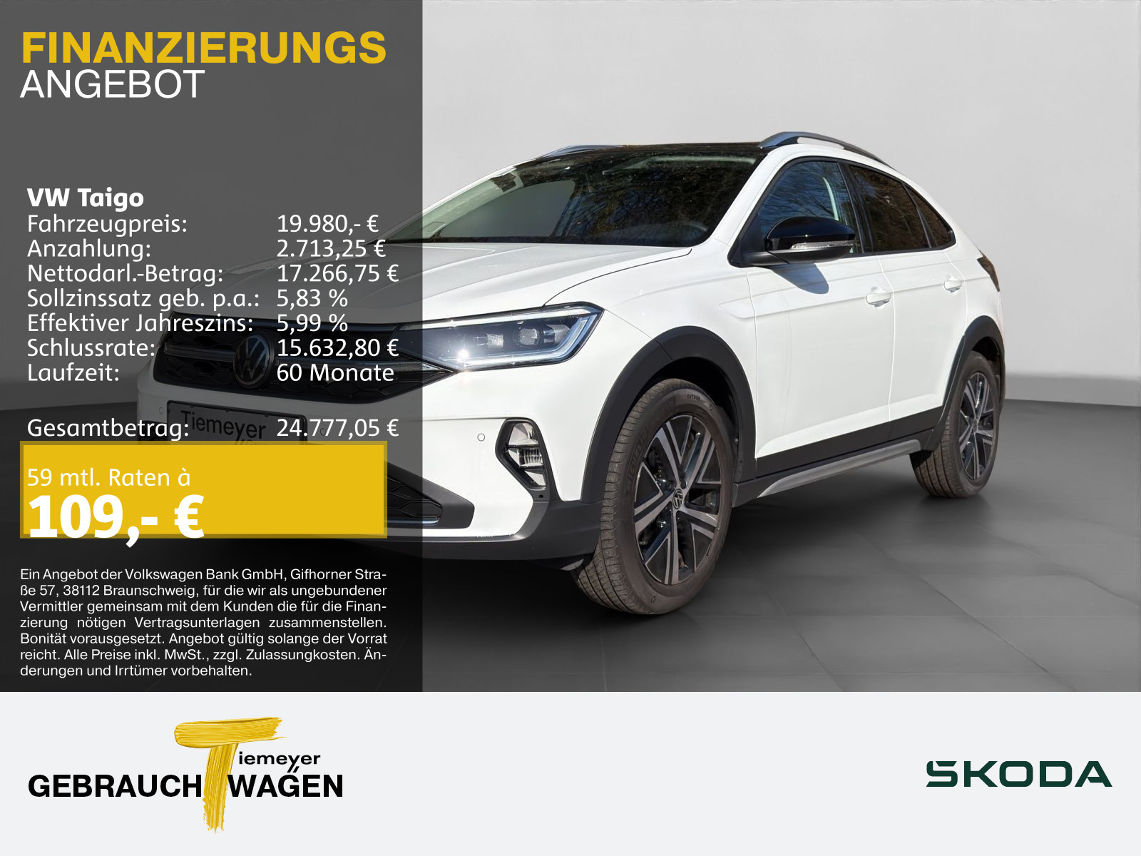 Volkswagen Taigo 1.0 TSI
