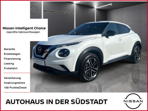 Automodell: Juke in der Farbe weiß