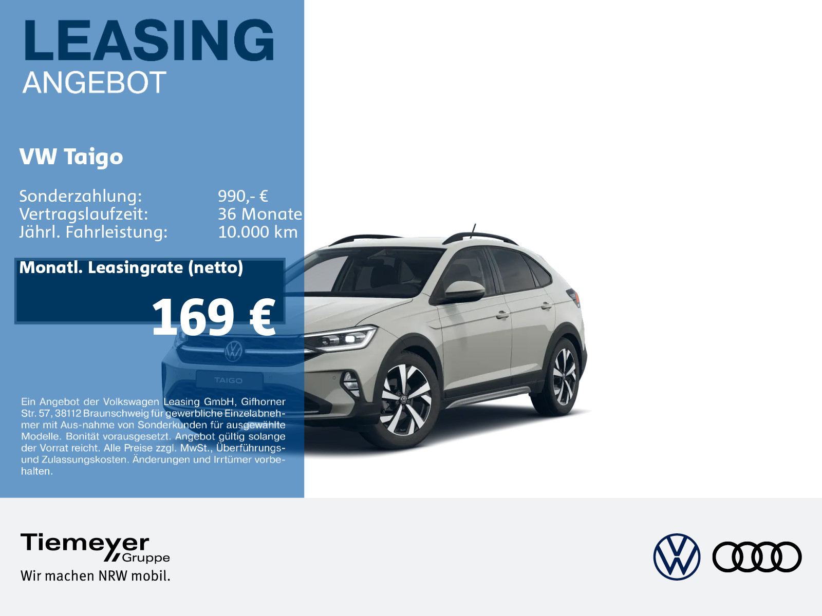 Volkswagen Taigo 1.0 TSI