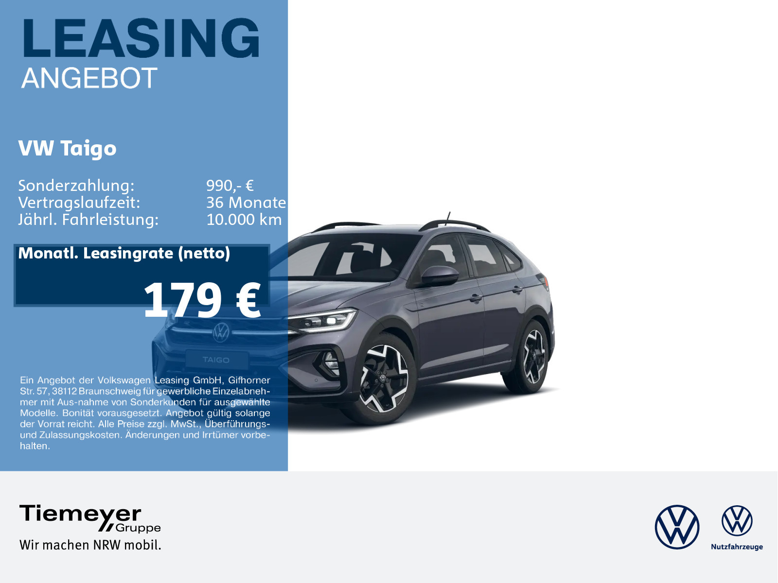 Volkswagen Taigo 1.0 TSI