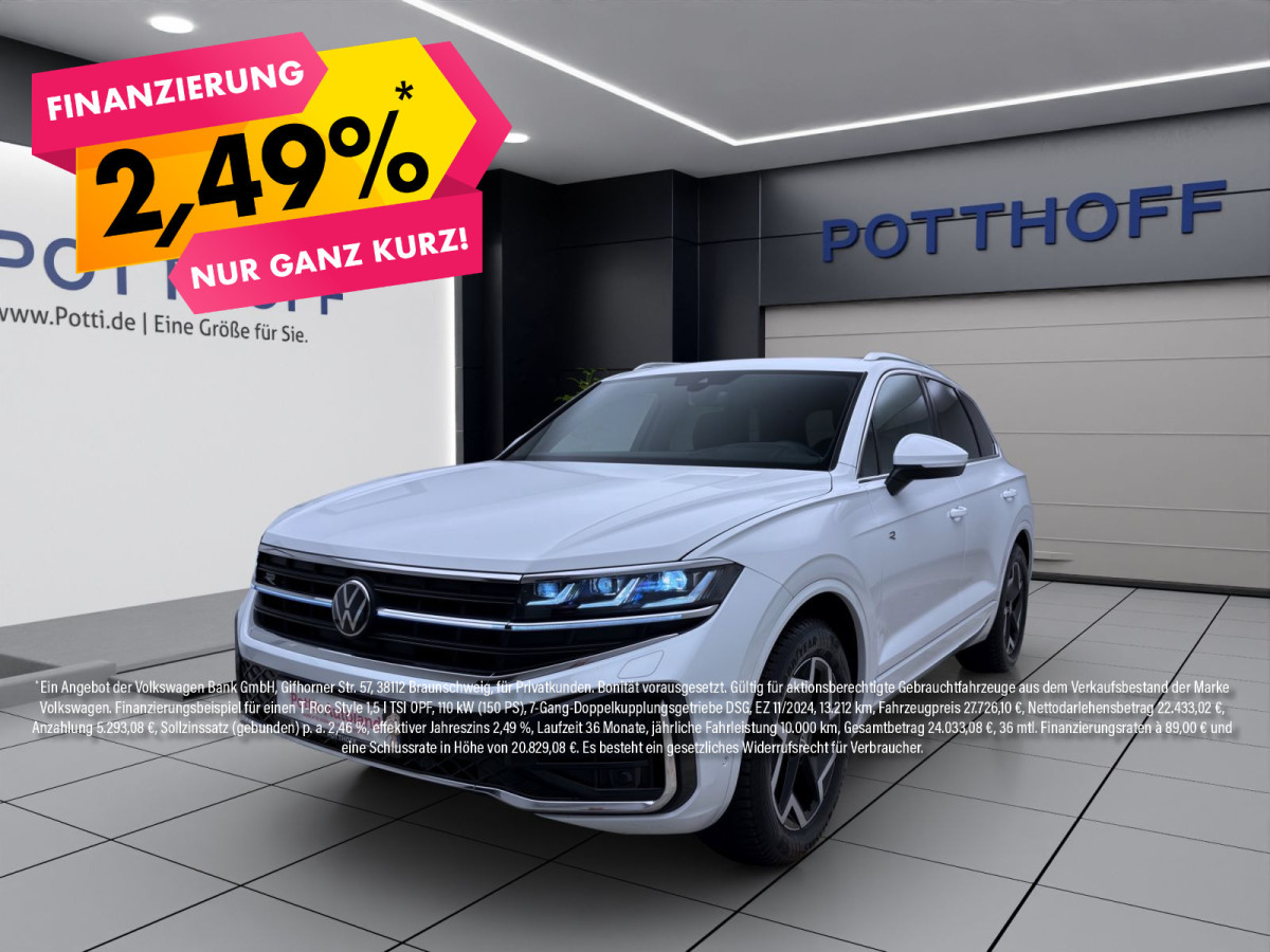 Thumb 0: Volkswagen Touareg 3.0 TDI V6 Tiptronic 4M R-LINE AHK LUFT NAVI IQ.LIGHT