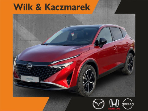 Automodell: Qashqai in der Farbe rot