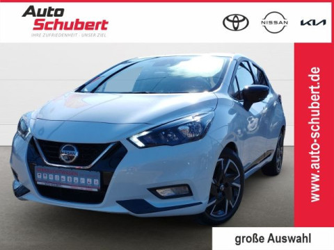 Automodell: Micra in der Farbe weiß