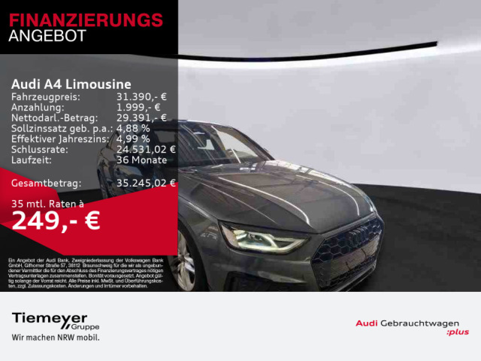 Audi A4 Limousine 35