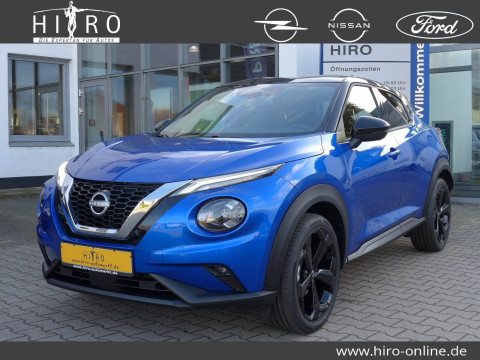 Automodell: Juke in der Farbe blau