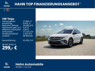 Fahrzeugbild eines Volkswagen Taigo in grau.