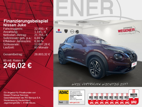 Ansicht 2 - Gebrauchtwagen Fahrzeug, Modell Juke der Marke Nissan von Verkäufer Autohaus Wegener Berlin GmbH - Filiale Spandau