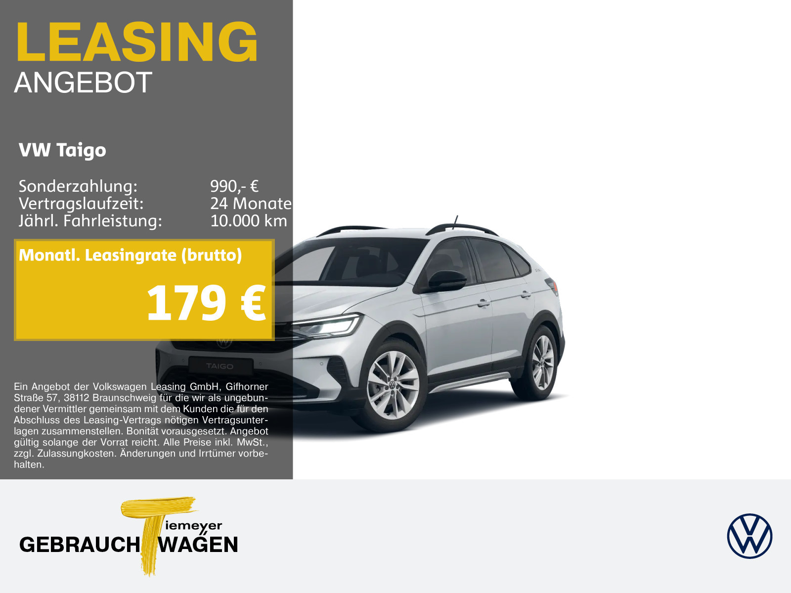 Volkswagen Taigo 1.0 TSI