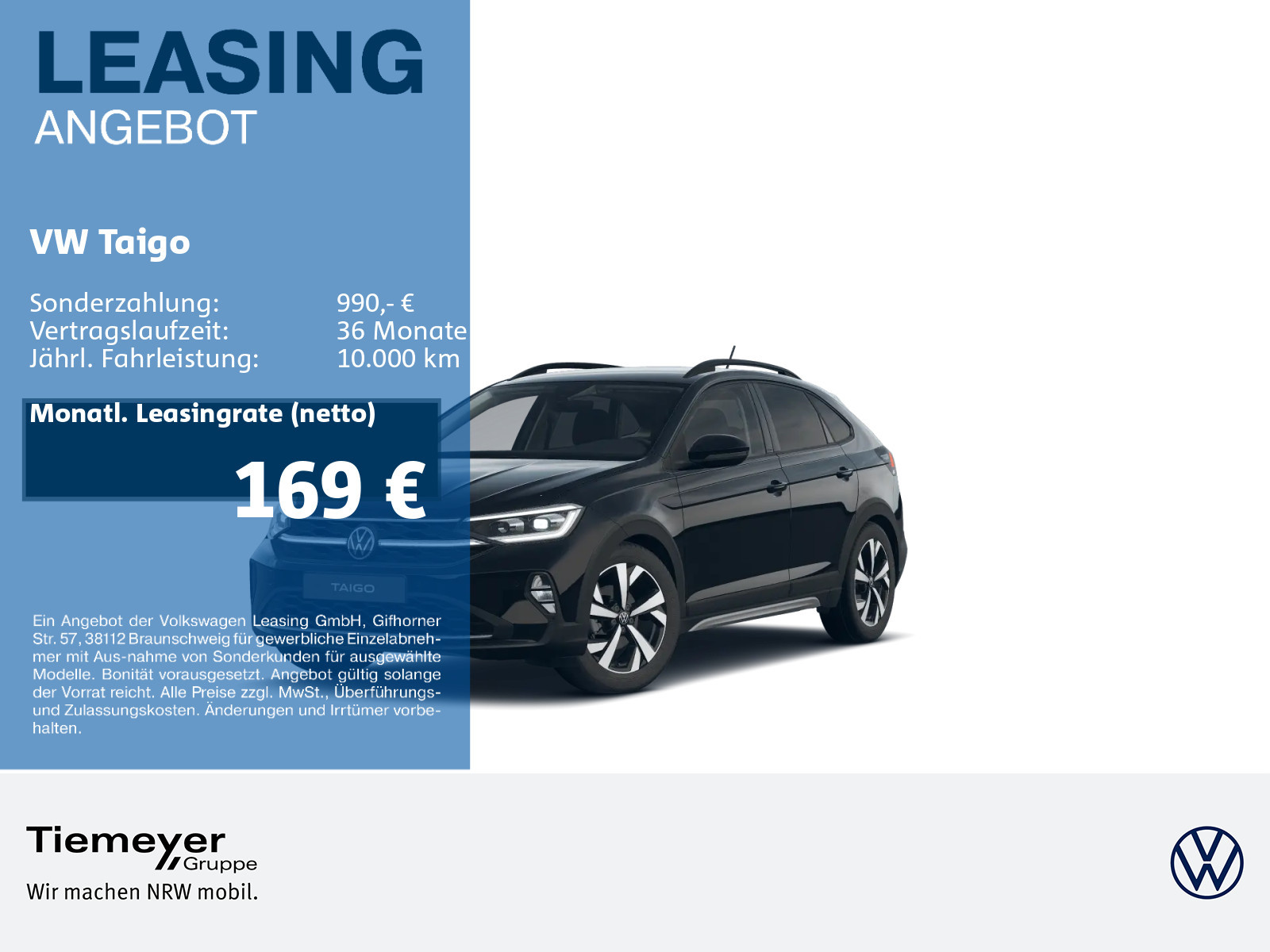 Volkswagen Taigo 1.0 TSI