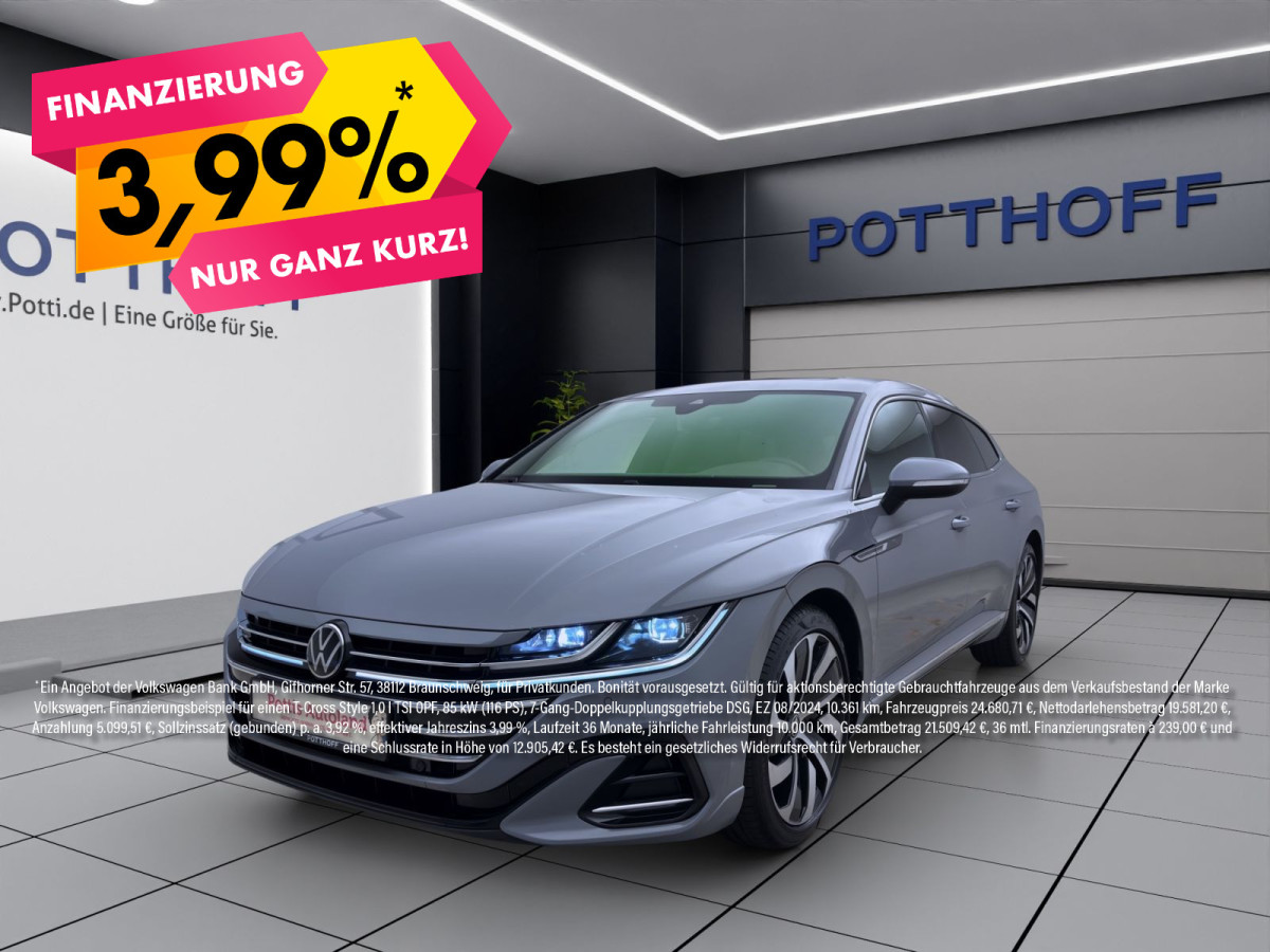 Thumb 0: Volkswagen Arteon Shooting Brake 2.0 TDI DSG R-LINE AHK NAVI KAMERA IQ.LIGHT