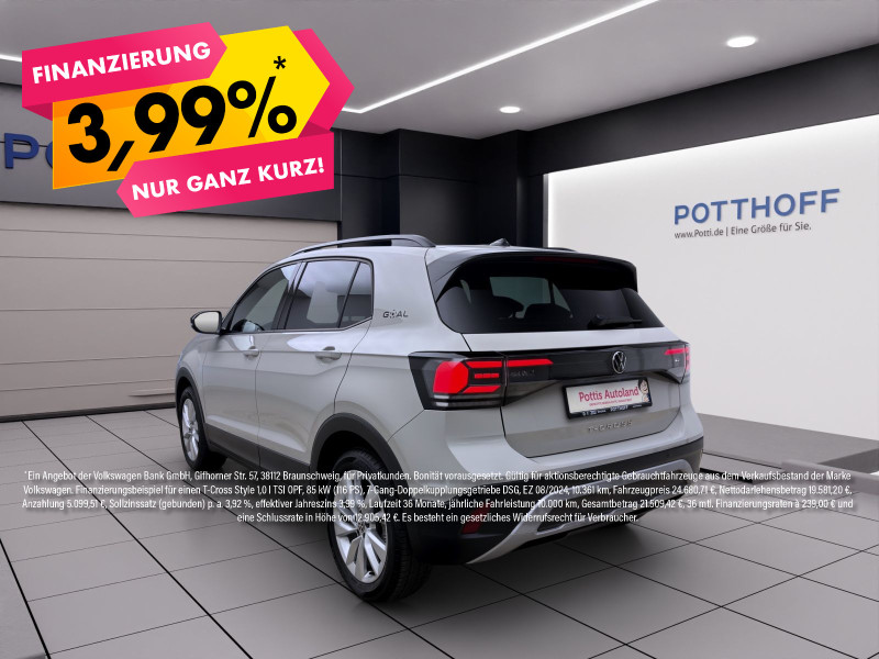 Bild 1: Volkswagen T-Cross 1.0 TSI DSG GOAL AHK NAVI PDC SITZHZG