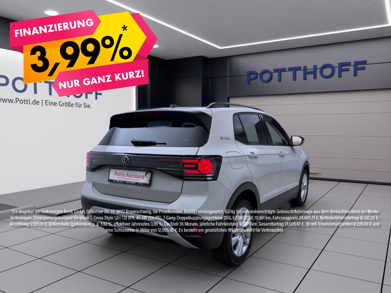 Bild 4: Volkswagen T-Cross 1.0 TSI DSG GOAL AHK NAVI PDC SITZHZG