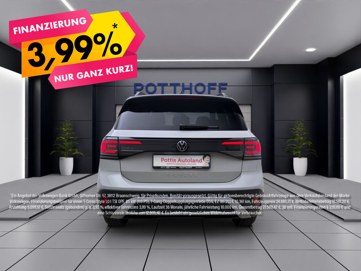 Thumb 2: Volkswagen T-Cross 1.0 TSI DSG GOAL AHK NAVI PDC SITZHZG
