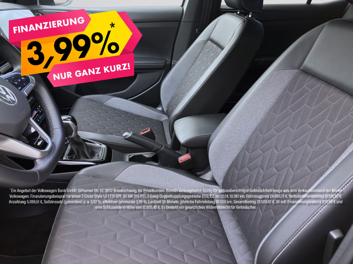 Thumb 8: Volkswagen T-Cross 1.0 TSI DSG GOAL AHK NAVI PDC SITZHZG