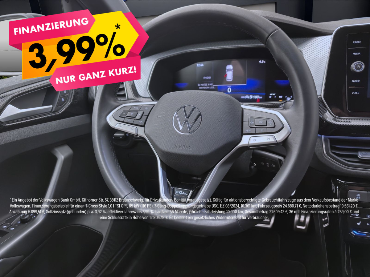 Thumb 10: Volkswagen T-Cross 1.0 TSI DSG GOAL AHK NAVI PDC SITZHZG