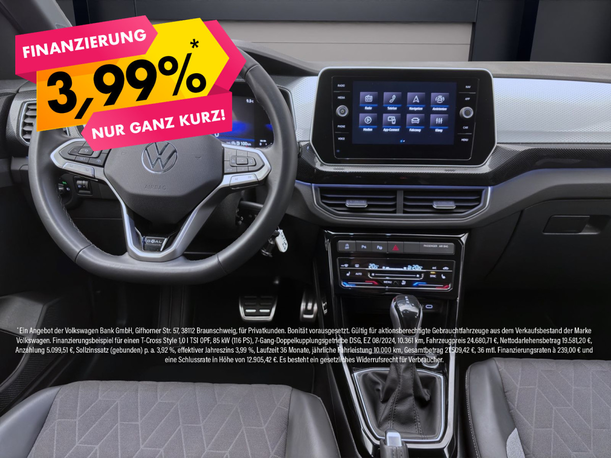Thumb 12: Volkswagen T-Cross 1.0 TSI DSG GOAL AHK NAVI PDC SITZHZG