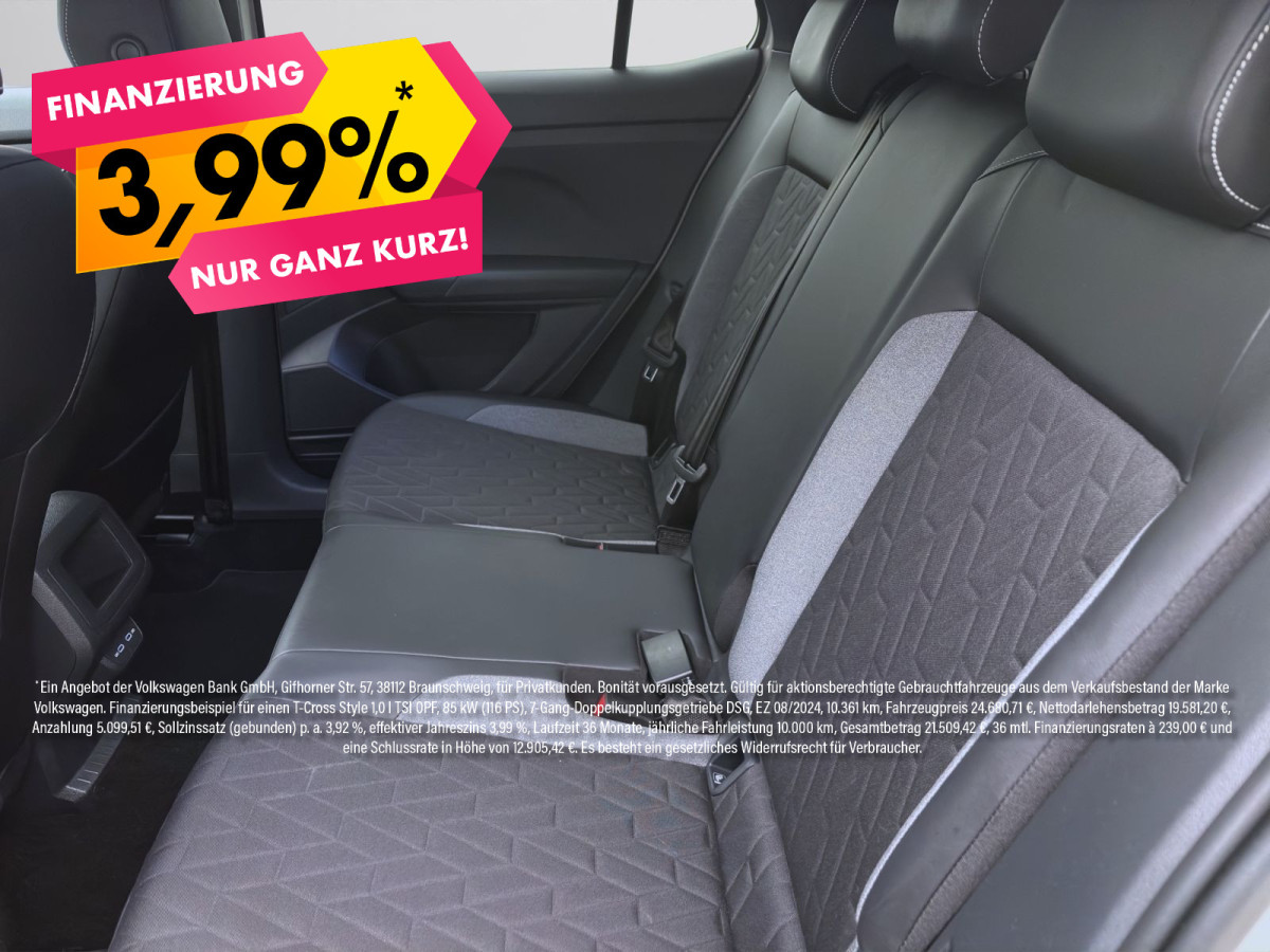 Thumb 14: Volkswagen T-Cross 1.0 TSI DSG GOAL AHK NAVI PDC SITZHZG