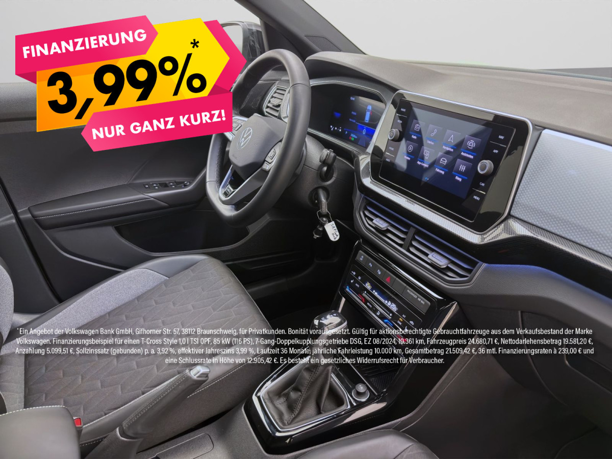 Thumb 16: Volkswagen T-Cross 1.0 TSI DSG GOAL AHK NAVI PDC SITZHZG