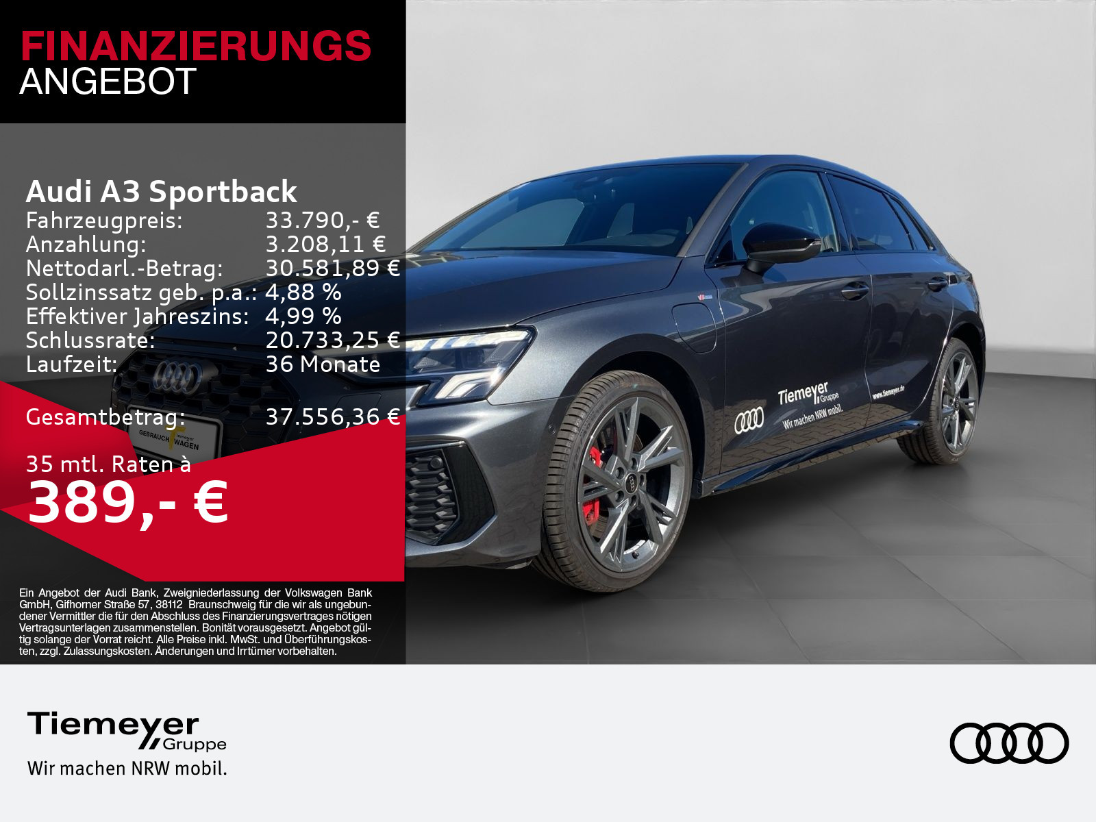 Audi A3 Sportback 45