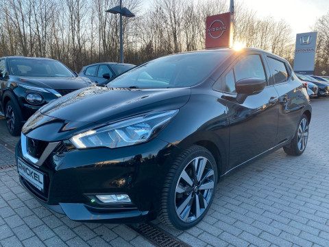 Automodell: Micra in der Farbe schwarz