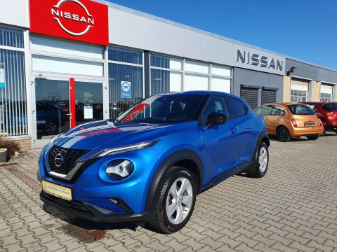 Automodell: Juke in der Farbe blau