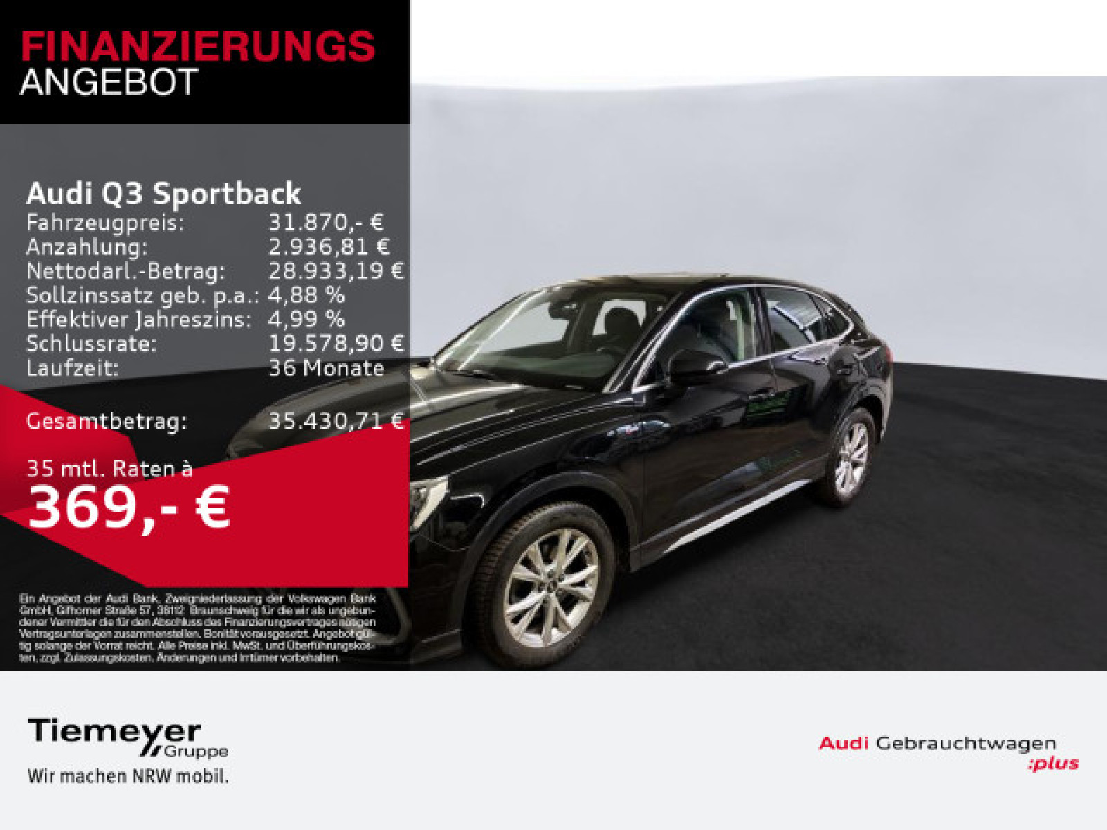 Audi Q3 Sportback 35