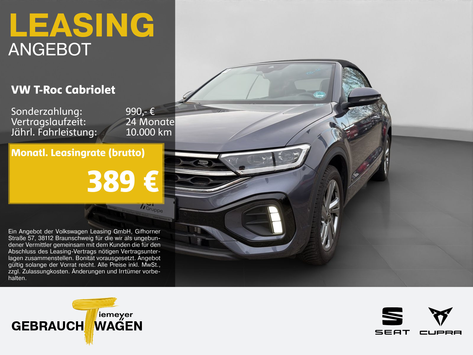 Volkswagen T-Roc Cabriolet 1.5