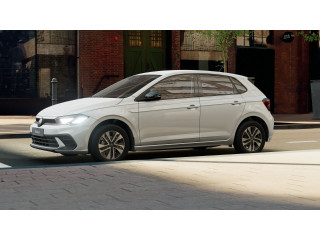 Fahrzeugbild eines Volkswagen Polo in weiß.