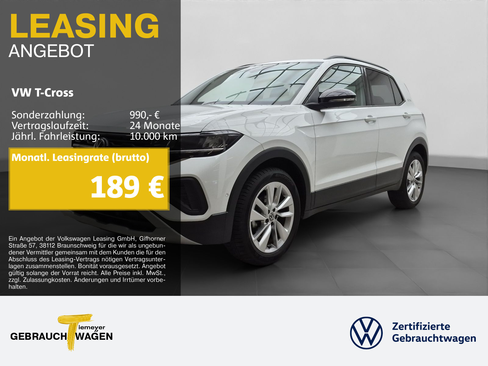Volkswagen T-Cross 1.0 TSI
