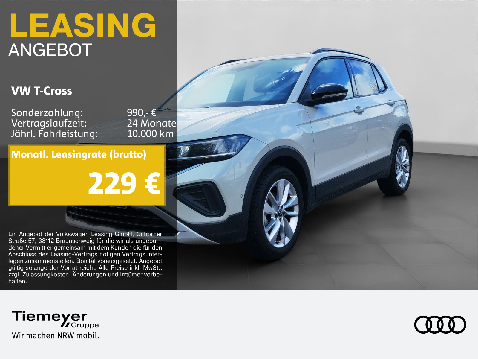 Volkswagen T-Cross 1.0 TSI