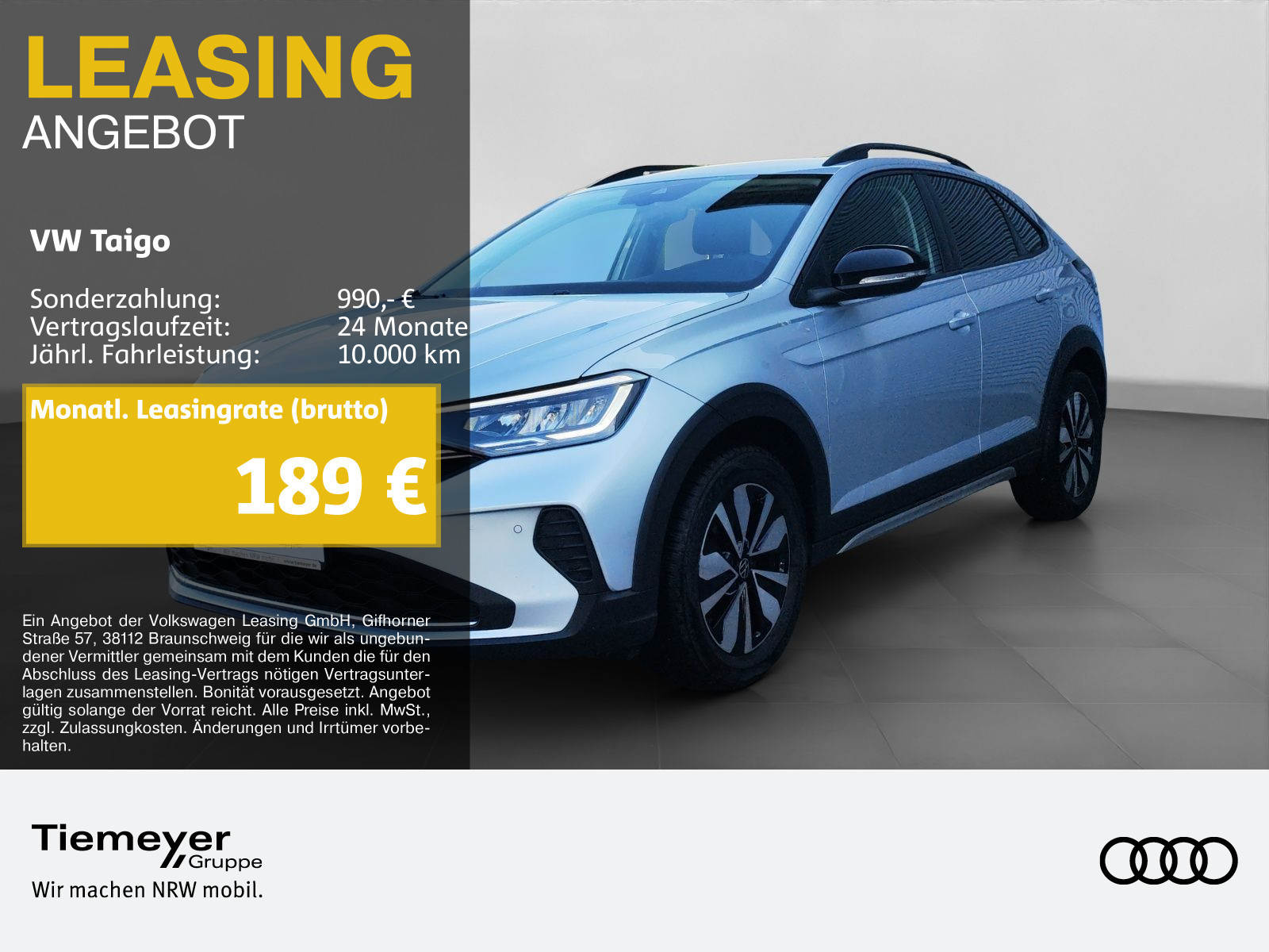 Volkswagen Taigo 1.0 TSI