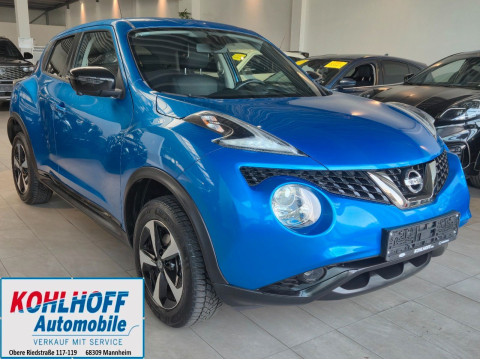 Automodell: Juke in der Farbe blau