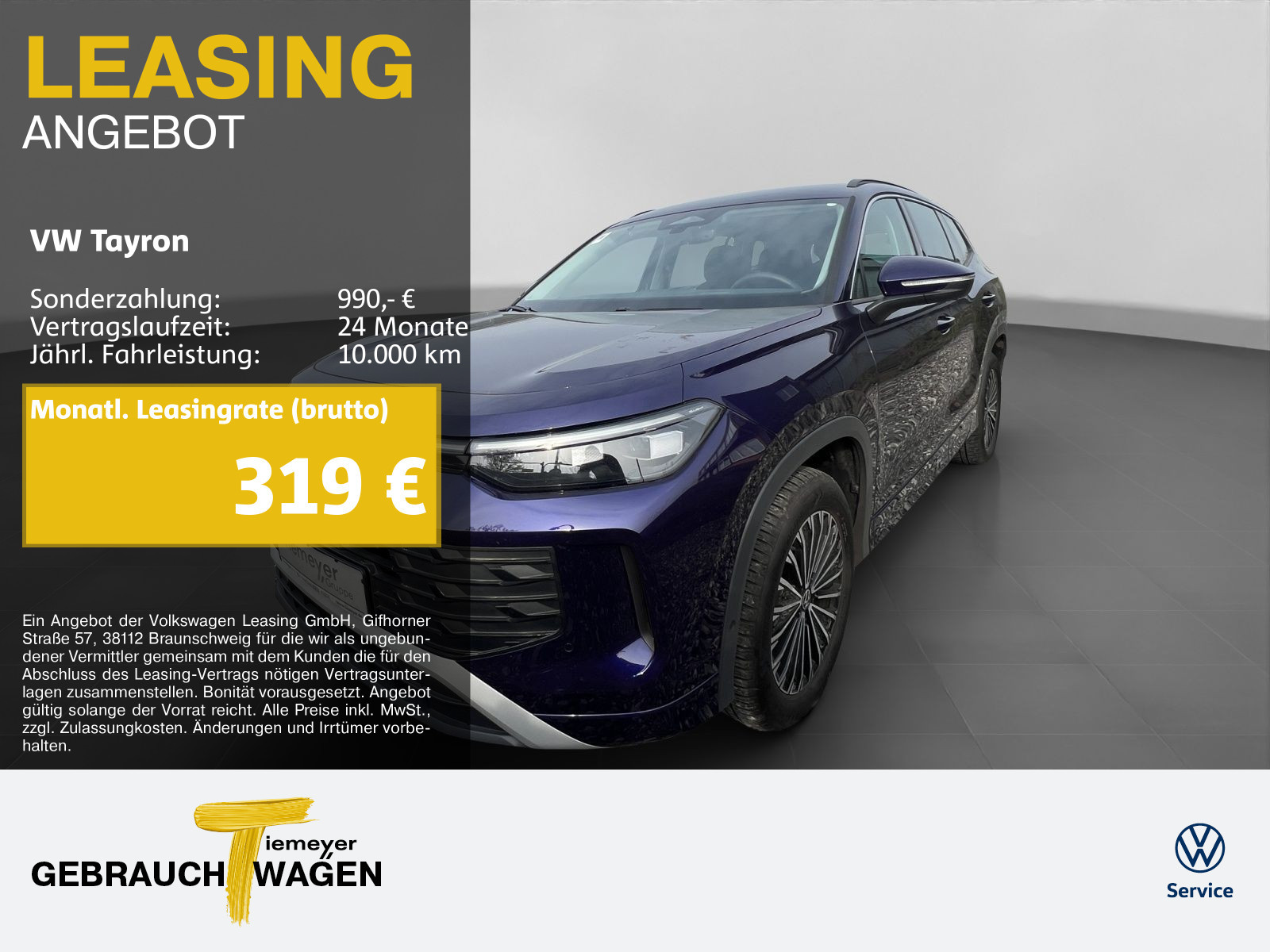 Volkswagen Tayron 2.0 TDI