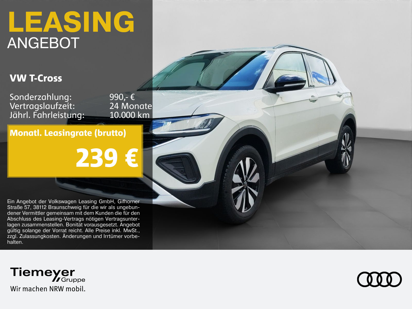 Volkswagen T-Cross 1.0 TSI
