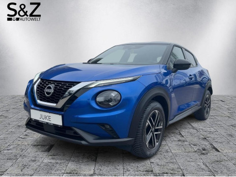 Automodell: Juke in der Farbe blau