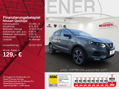 Ansicht 2 - Gebrauchtwagen Fahrzeug, Modell Qashqai der Marke Nissan von Verkäufer Autohaus Wegener GmbH - Filiale Ludwigsfelde