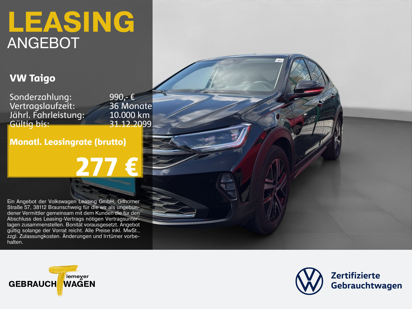 Volkswagen Taigo 1.0 TSI