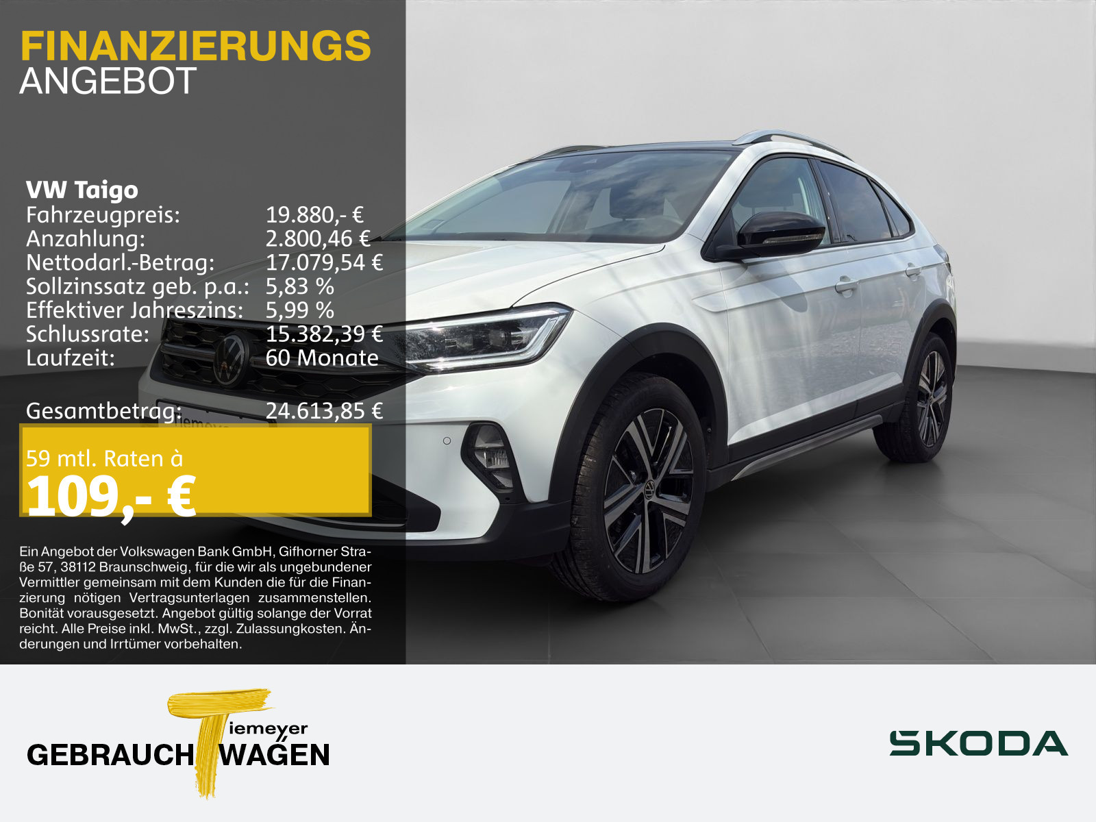 Volkswagen Taigo 1.0 TSI