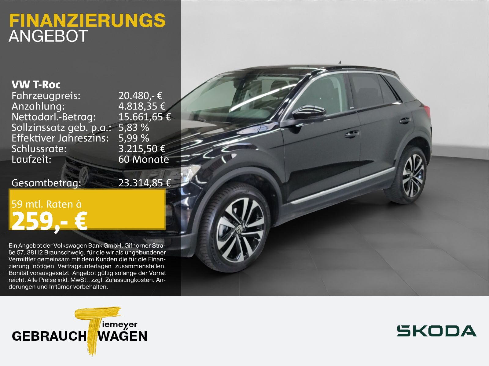 Volkswagen T-Roc 1.5 TSI