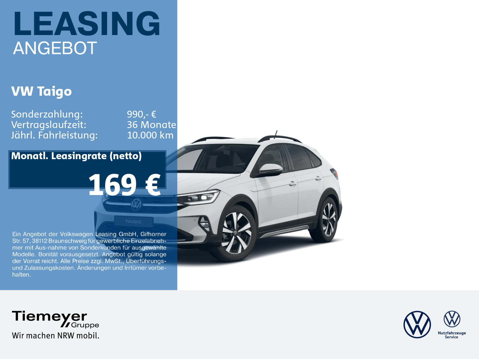 Volkswagen Taigo 1.0 TSI