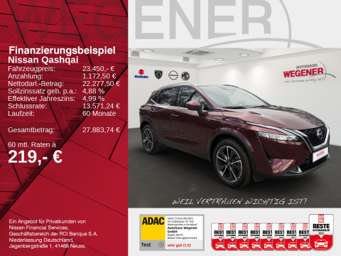 Ansicht 2 - Gebrauchtwagen Fahrzeug, Modell Qashqai der Marke Nissan von Verkäufer Autohaus Wegener Berlin GmbH - Filiale Spandau