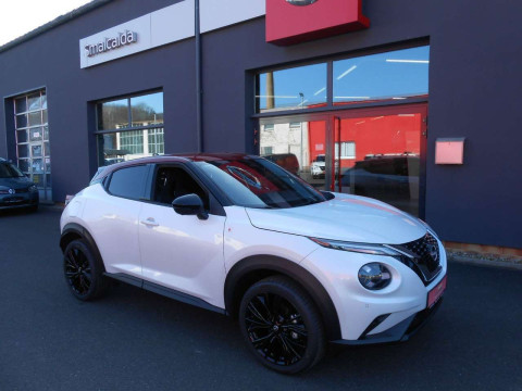 Automodell: Juke in der Farbe weiß