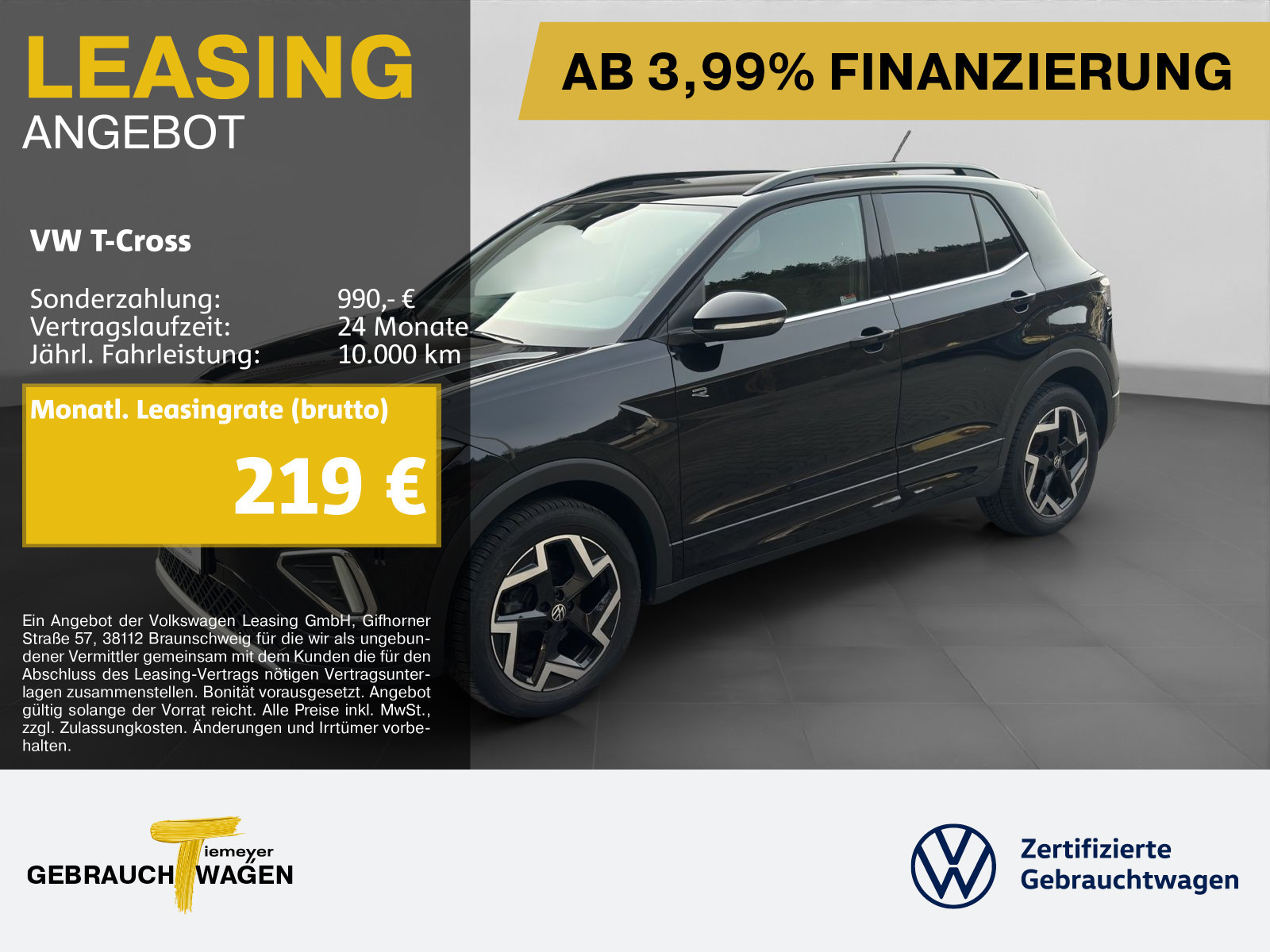 Volkswagen T-Cross 1.0 TSI
