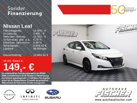 Ansicht 1 - Gebrauchtwagen Fahrzeug, Modell Leaf der Marke Nissan von Verkäufer Autohaus Fischer GmbH