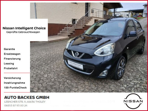 Automodell: Micra in der Farbe schwarz