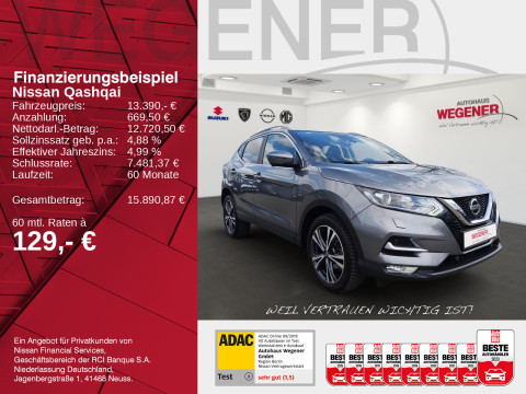 Ansicht 2 - Gebrauchtwagen Fahrzeug, Modell Qashqai der Marke Nissan von Verkäufer Autohaus Wegener GmbH - Filiale Ludwigsfelde